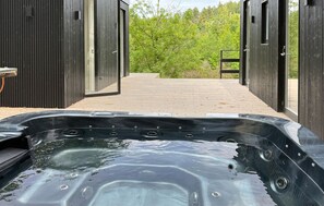 Outdoor spa tub - 3 bedroom cozy home in Ebeltoft (Ebeltoft)