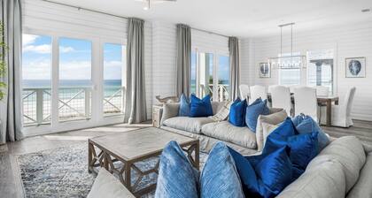 New Listing!!! "Blue Water Beach House" Luxury Gulf Front Home w/Amazing Views!