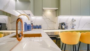 Microwave, oven, stovetop, toaster