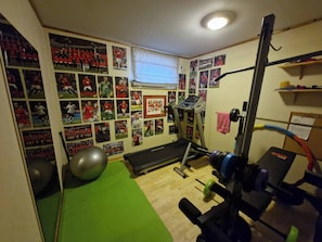 Apartment, 1 Bedroom, Sauna | Fitness facility