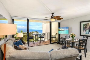 Living area - Kaanapali Shores | 4 Free Cars | KBM Resorts | Steps to Ocean | 4 Multi-Listing Units, 7 Bedrooms | KS ML-3773 (Lahaina)