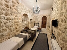 Memory-foam beds, free WiFi