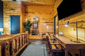 Interior - NEW! Pool! Ultra Luxe 4BR Cabin w/Theater (Gatlinburg)