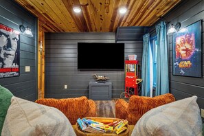 Interior - NEW! Pool! Ultra Luxe 4BR Cabin w/Theater (Gatlinburg)