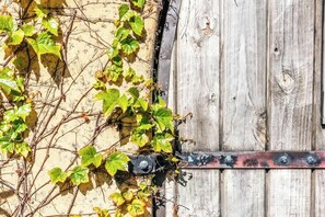 Exterior detail - The Vineyard Cottage at Cypress Ridge Estate (Waiheke Island)