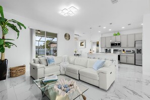 Interior - Escape to El Oasis Azul! Relaxing Cape Coral Vacation Retreat + Heated Pool. (Cape Coral)