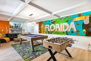 Games room - Clearwater Game House - Heated Pool, Mini Golf (Seminole)
