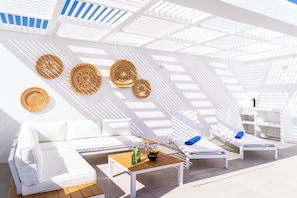 Terrace/patio - CALENDRA 2 by Buenavilla | Brightness and Simplicity all in one villa (Playa Blanca)