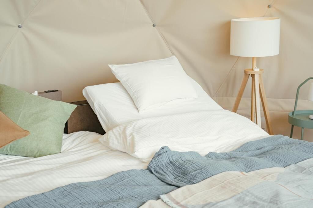 Lều, quang cảnh biển