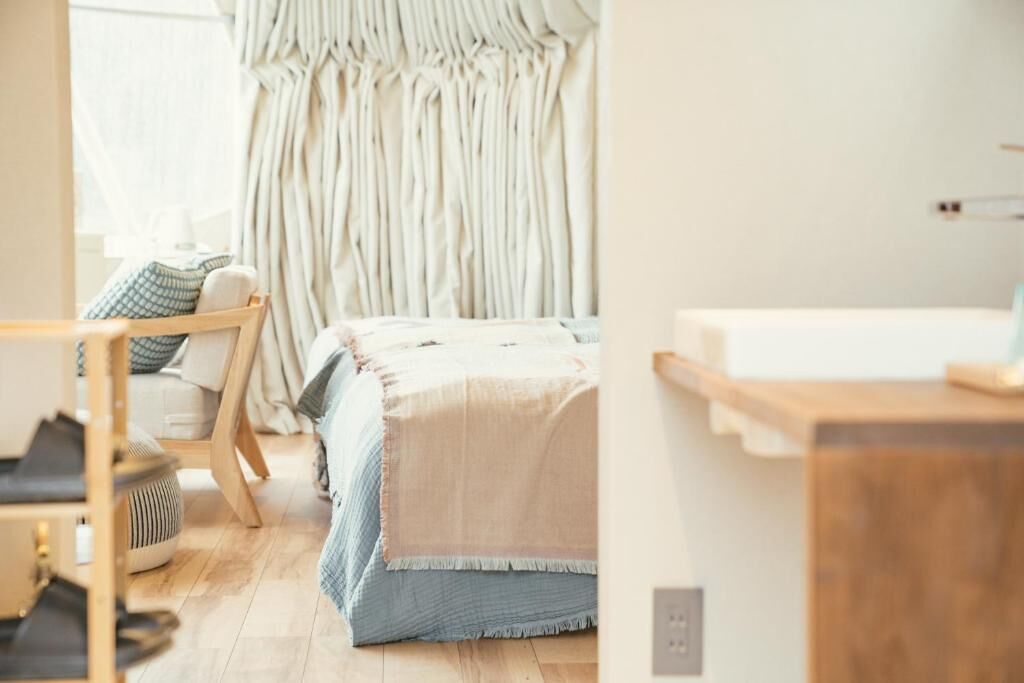 Lều, quang cảnh biển