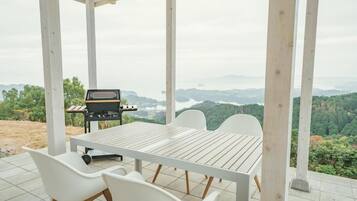 Tent, Ocean View | Tempat makan luar