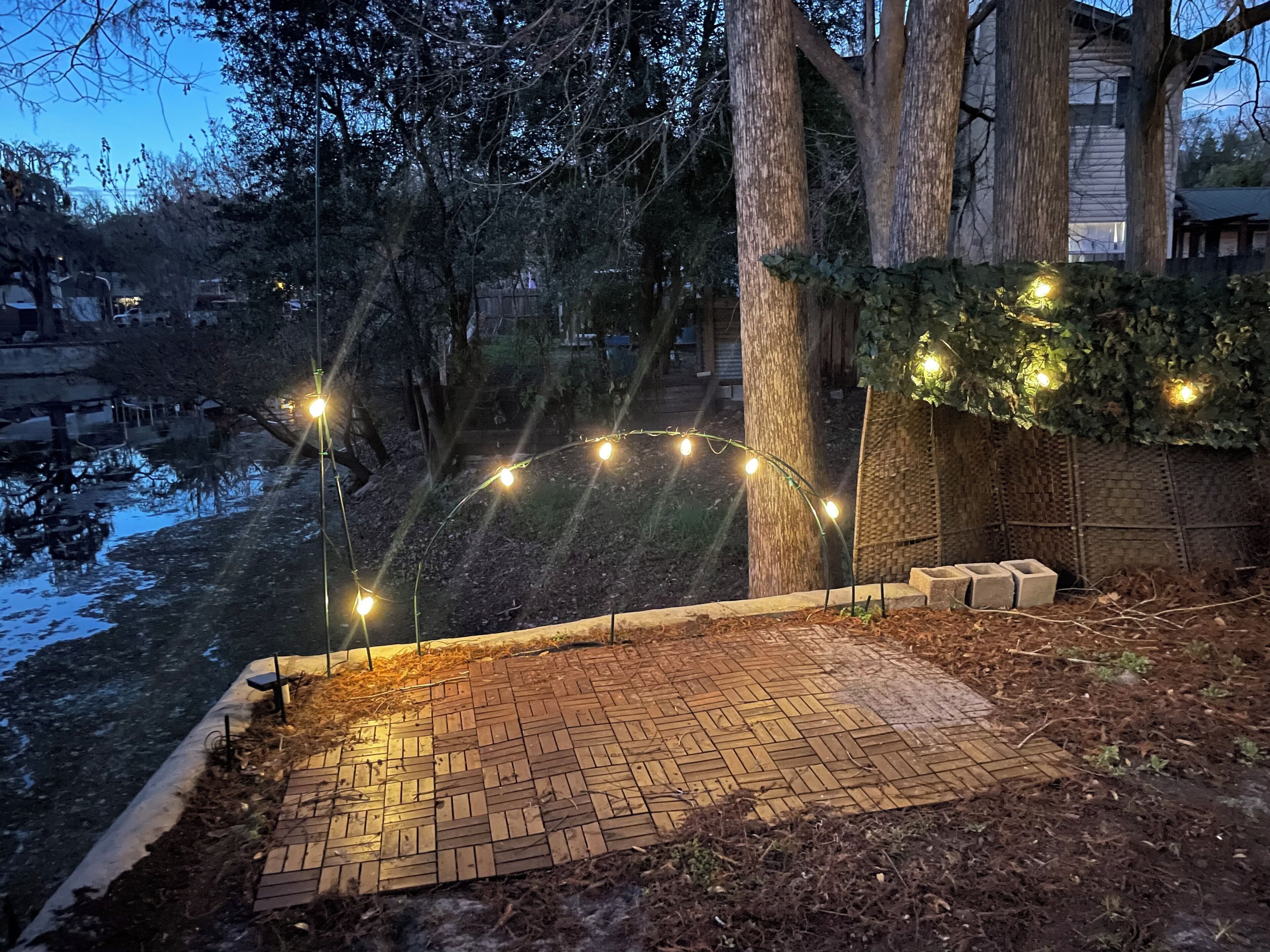 Enceinte de l’hébergement