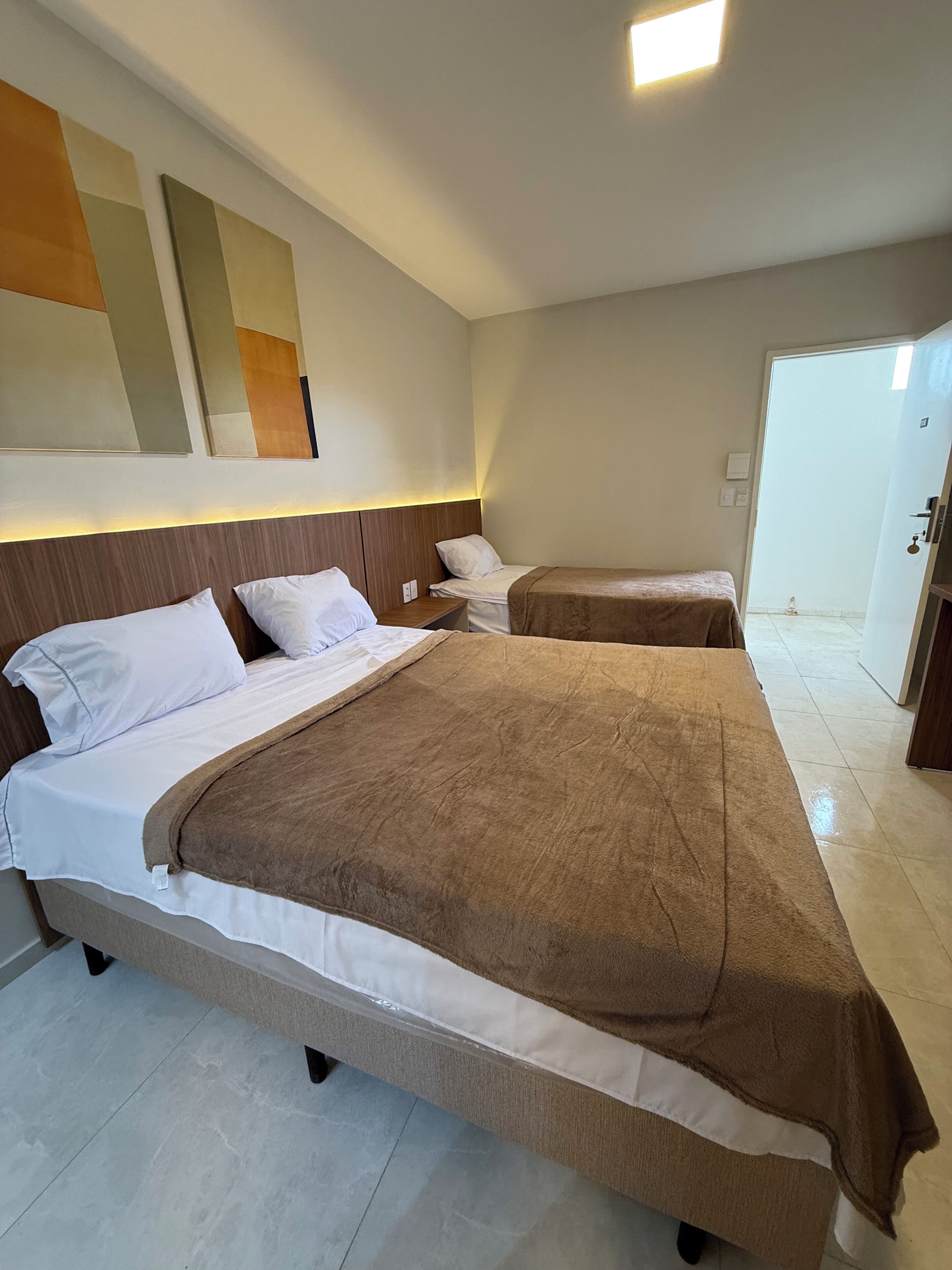 Select Comfort beds, individually decorated, individually furnished