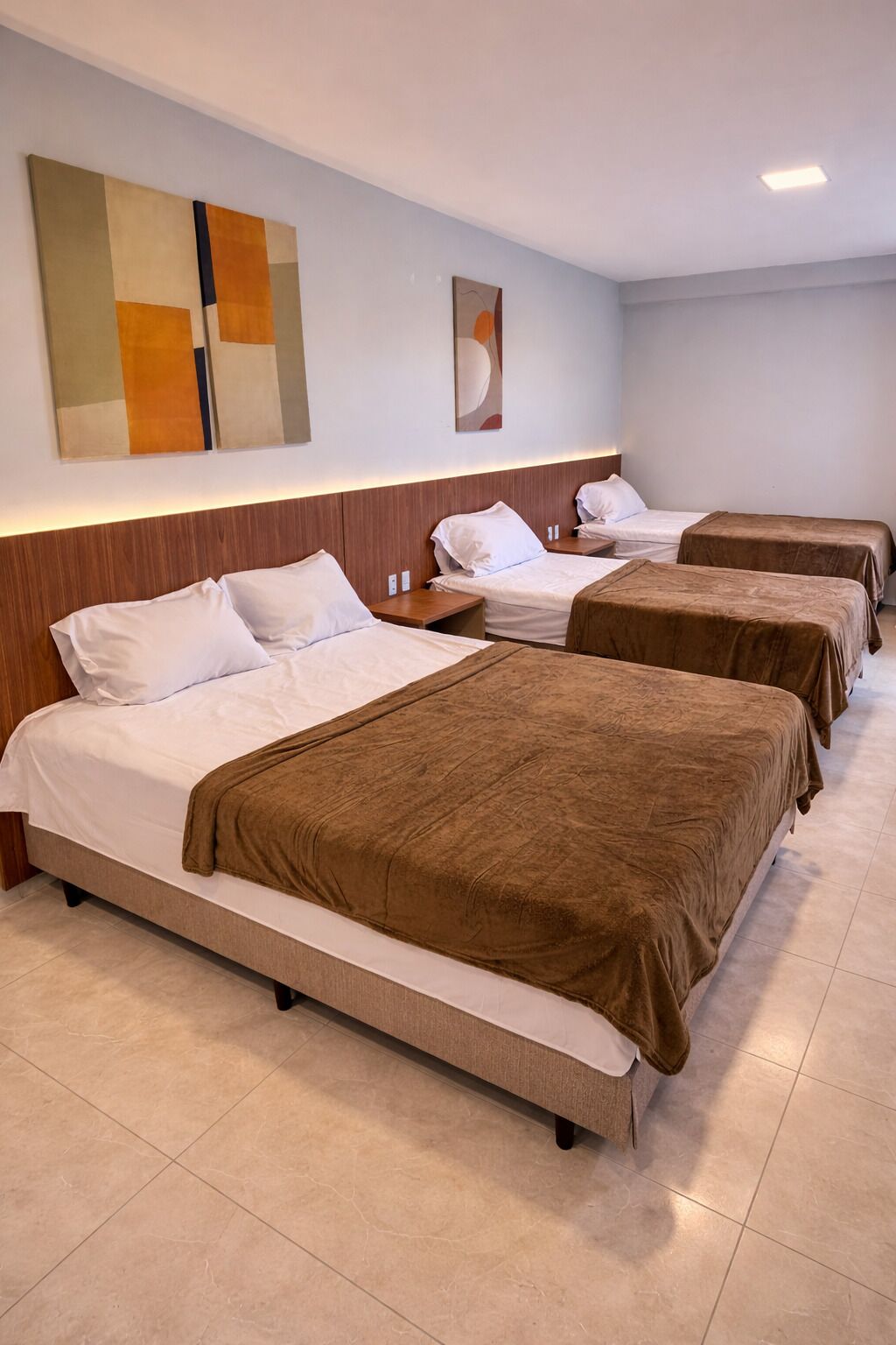 Select Comfort beds, individually decorated, individually furnished