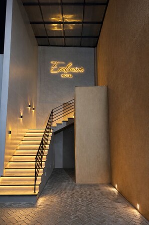 Voorkant van accommodatie