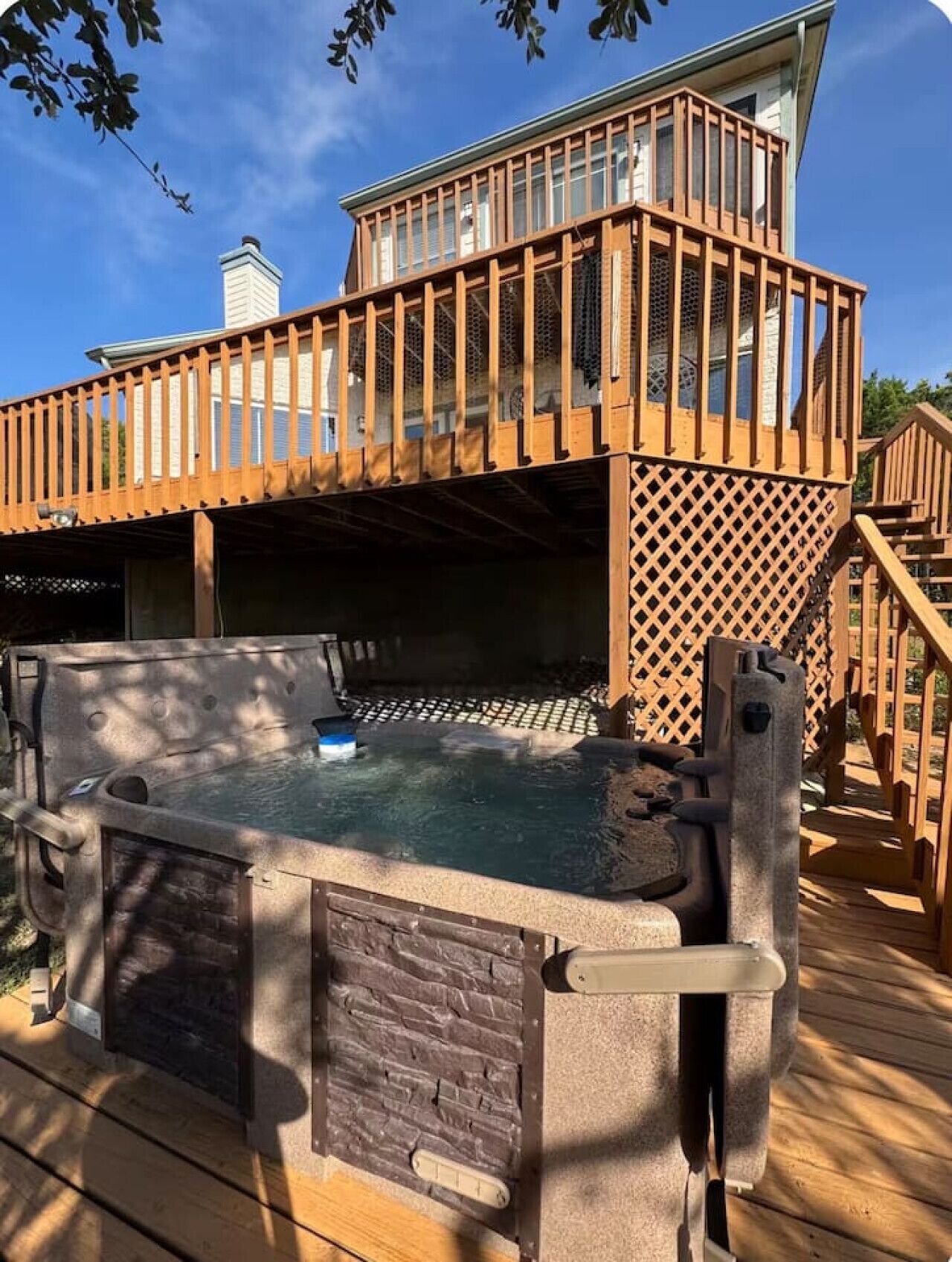 Bañera de hidromasaje exterior