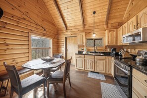 Kühlschrank, Mikrowelle, Herdplatte, Geschirrspüler