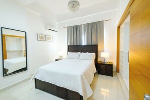 In-room safe, iron/ironing board, free WiFi, bed sheets - Beautiful view, 2 rooms in the center of Santo Domingo/swimming pool/wifi/gym (Santo Domingo)