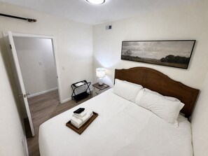 2 habitaciones, wifi gratis y ropa de cama 