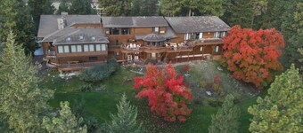 Eagle's Bluff Estate on Flathead Lake near Glacier National Park