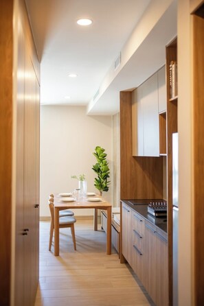 Private kitchen - Mr W | 1BR Modern Loft Margot (Guadalajara)