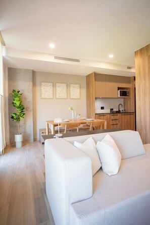 Living area - Mr W | 1BR Margot Loft Modern City Tower (Guadalajara)