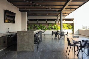 Outdoor dining - Mr W | Sky loft with amazing view over Guadalajara (Zapopan)