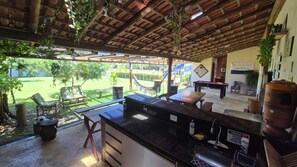 Fridge, microwave - Casa 25 - Hostel (Guarapari)