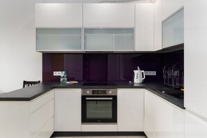 Private kitchen - Bronowice Homely Apartment (Kraków)