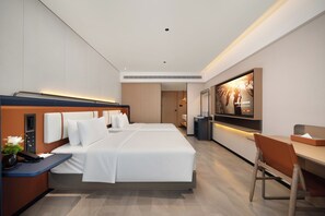 ห้องซูพีเรียทวิน, เตี  ยงใหญ่ 2 เตียง, ห้องน้ำส่วนตัว, วิวเมือง | ห้องเก็บเสียง, เตารีด/โต๊ะรีดผ้า, Wi-Fi ฟรี