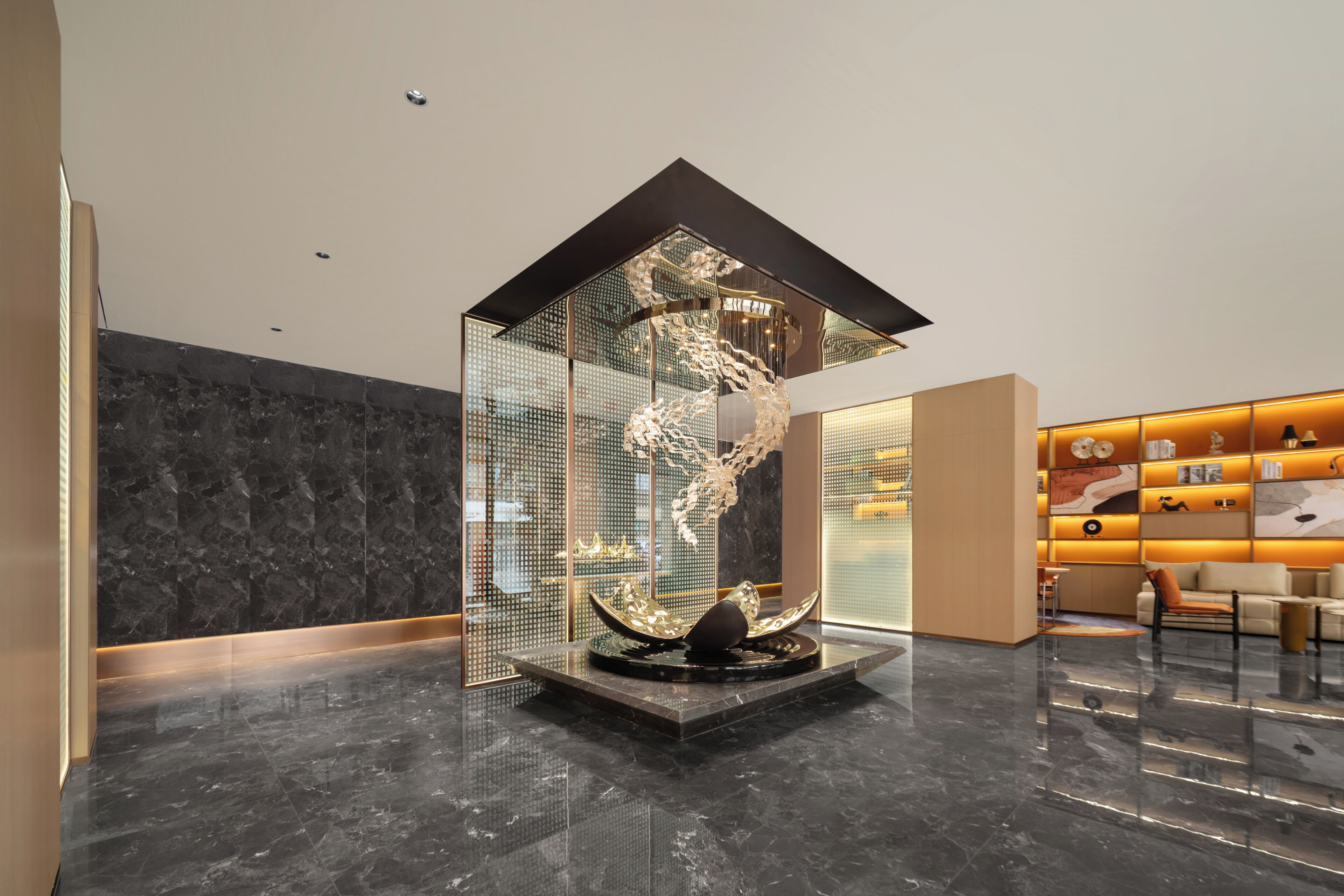 المنشأة من الداخل