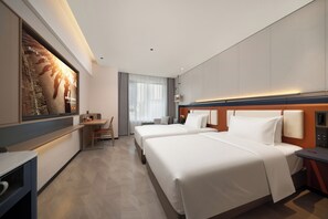 Superior Twin Room, 2 Double Beds, Private Bathroom, City View - h Crystal Hotel  Xi'an West 2nd  Branch (Xi'an)