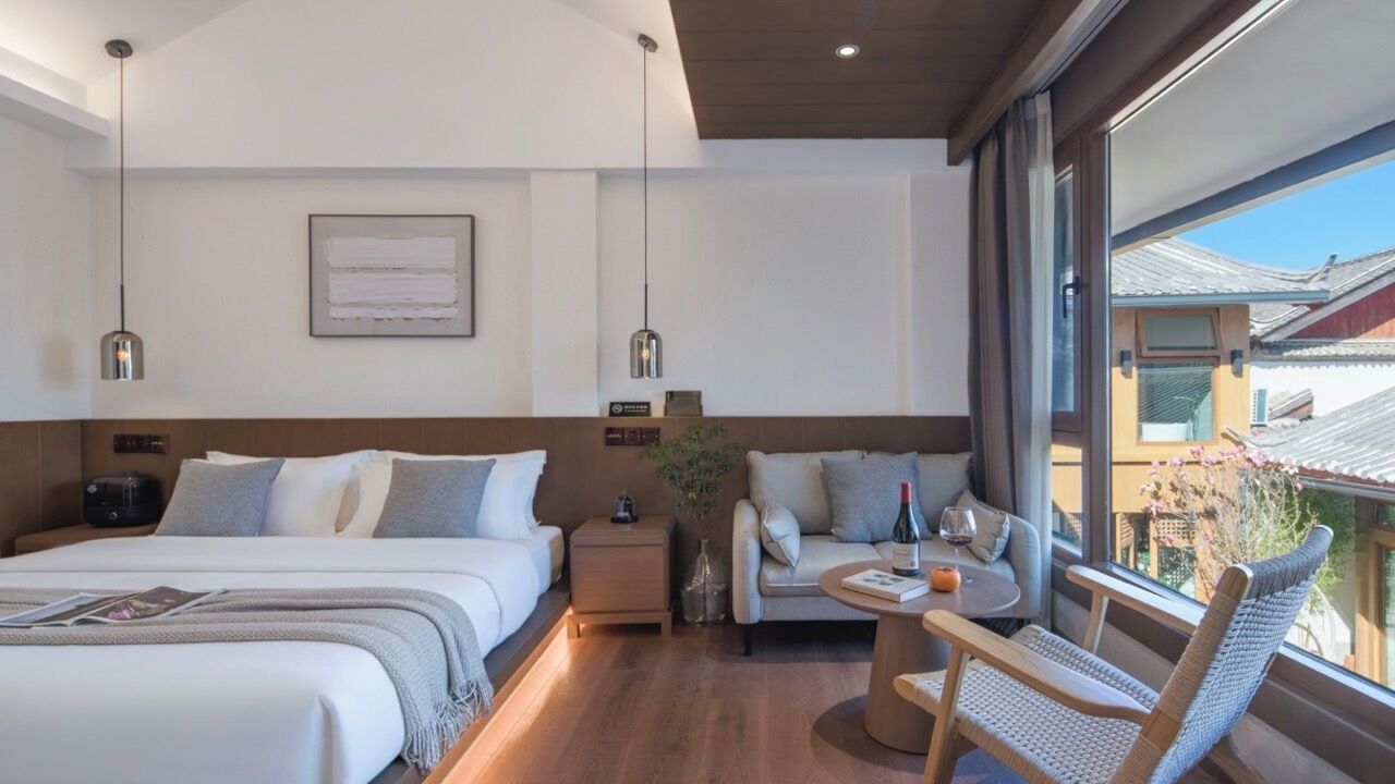 Kahden hengen classic-huone, näköala pihalle