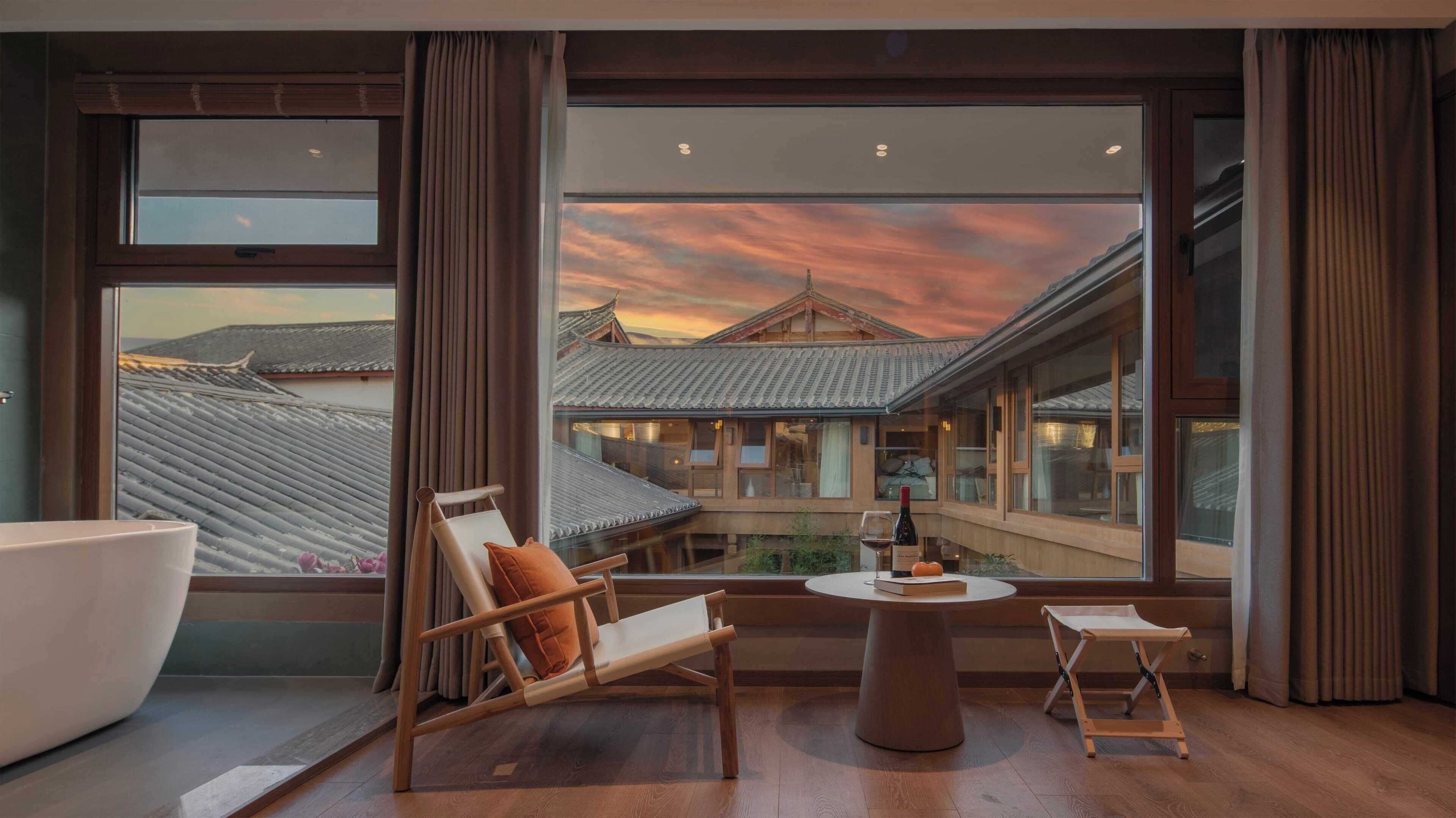 Kahden hengen superior-huone, näköala pihalle | Näkymä huoneesta