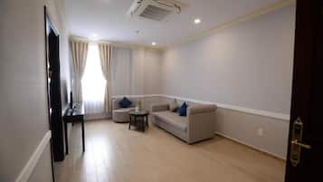 Studio – classic, balkong, byutsikt | Oppholdsområde