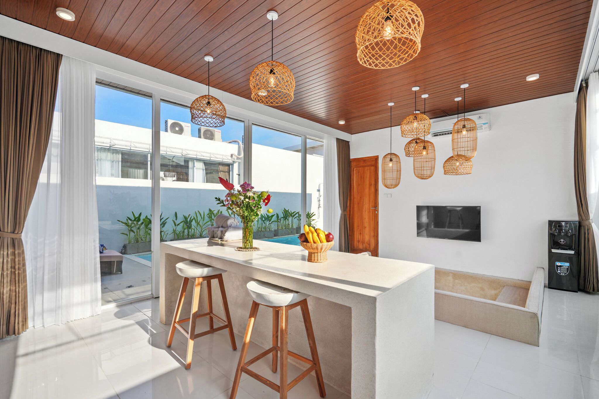 Familienvilla, 3 Schlafzimmer, eigener Pool | Unterkunftsgelände