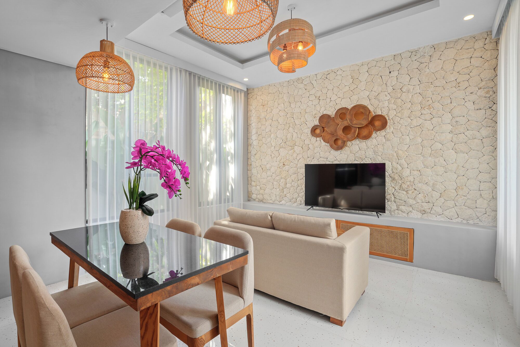 Superior villa, 4 slaapkamers, privézwembad | Dineren