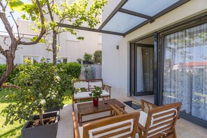 Terrace/patio - Holiday apartment mit Klimaanlage (Funtana)