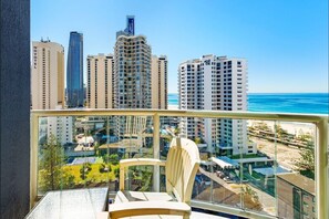 Apartment, 2 Bedrooms, Ocean View | Balcony view - Mantra on Legends - Private Apartments Hosted by Coastal Letting Co (Surfers Paradise)