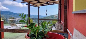 Terrace/patio - Holiday flat with magical terrace (Lucinasco)
