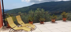 Terrace/patio - Holiday apartment with large relaxation area (Lucinasco)