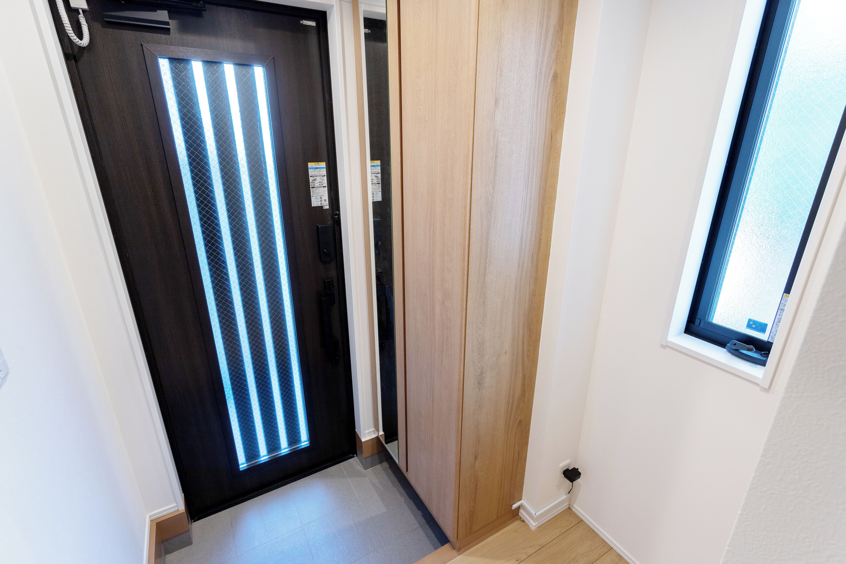 Interior entrance
