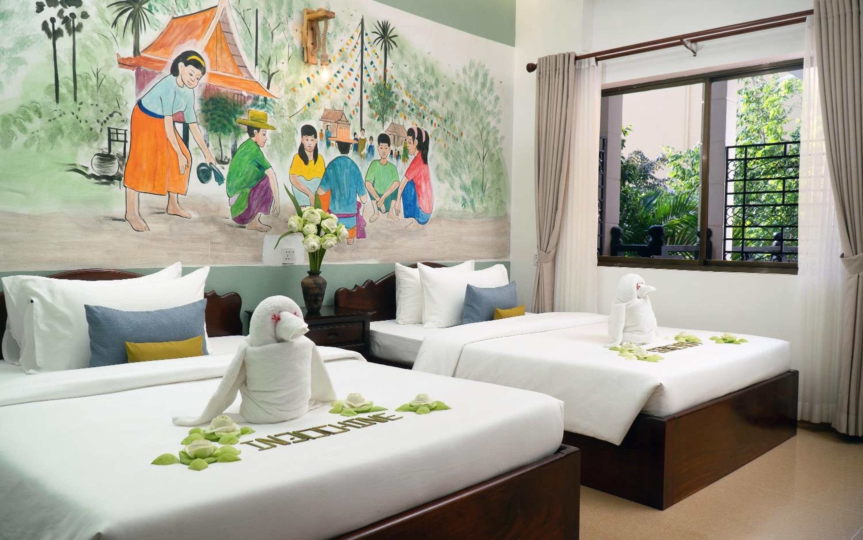Family Quadruple Room, 2 Bedrooms, Balcony | Pool | Outdoor pool, open 9:00 AM to 9:00 PM, sun loungers