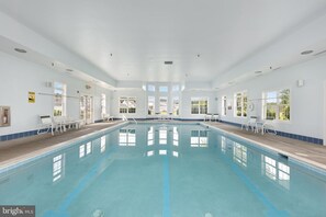Indoor pool, a heated pool - XL Resort Beach Home with Pools, Gym, Tennis (Berlin)