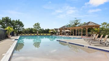 Indoor pool, a heated pool