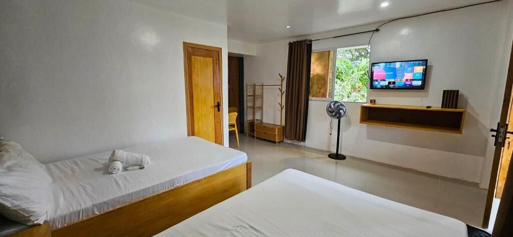 Comfort-Vierbettzimmer, Balkon, Meerblick