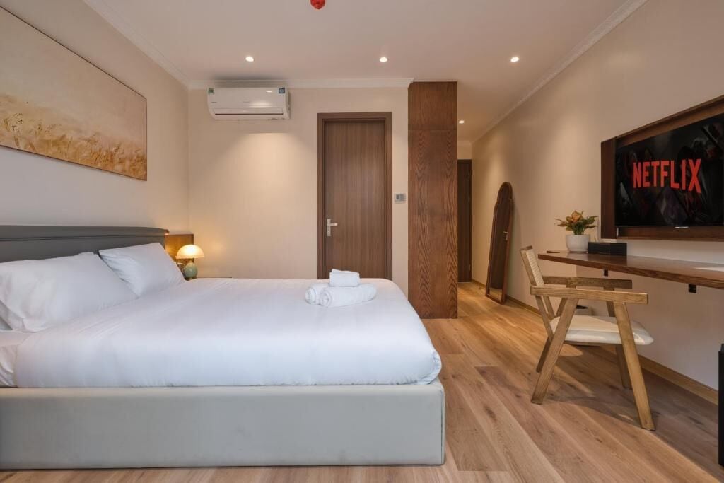 Basic-Studio, Balkon, Stadtblick