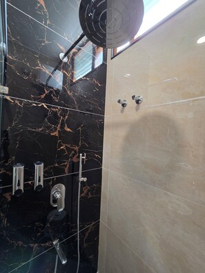 Villa, 1 Bedroom | Bathroom | Shower, free toiletries, hair dryer, towels - Kalpavrikshaa A Luxury Homestay (Tirupati)