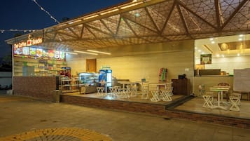 Udendørs spisemuligheder