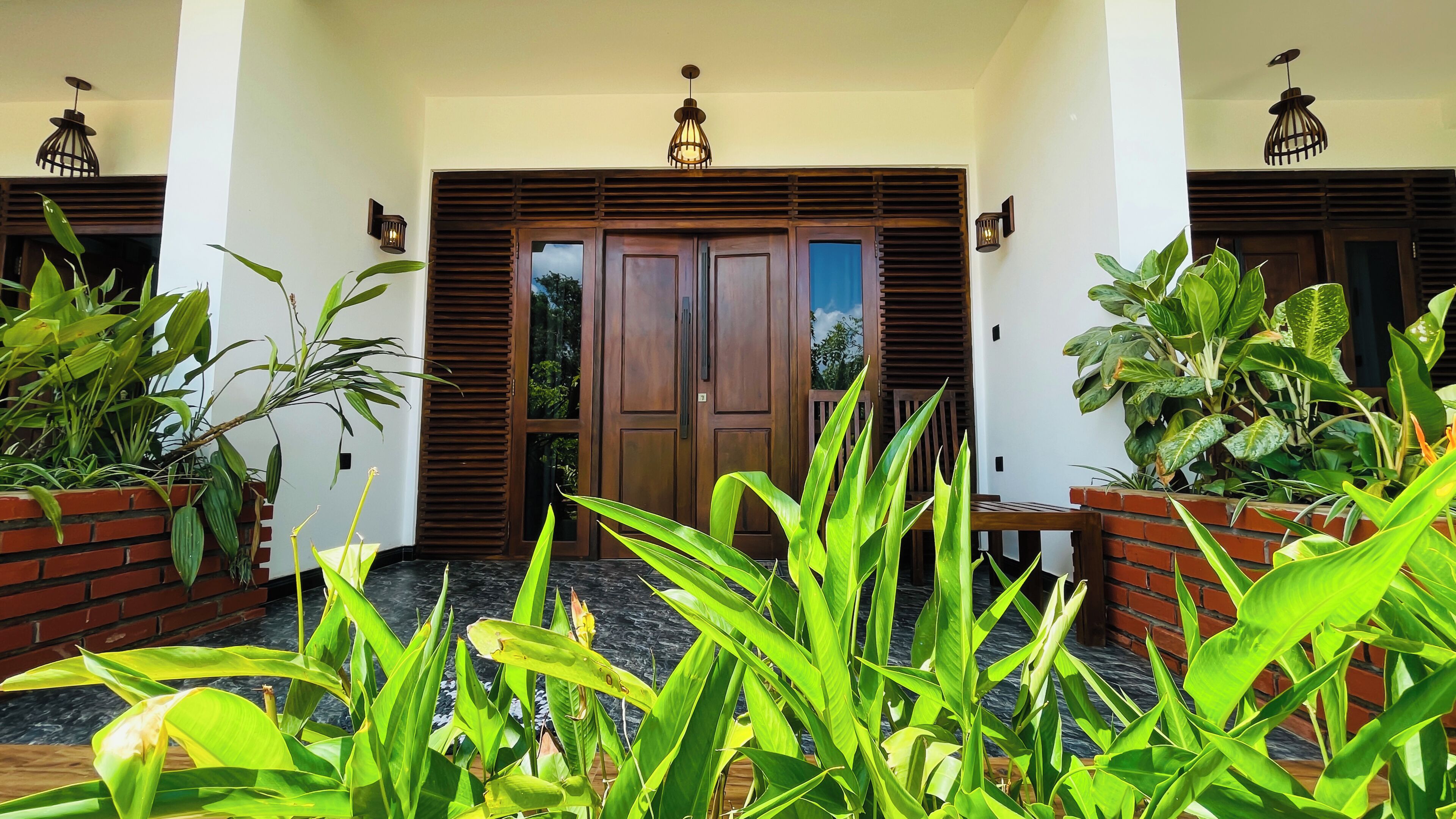 Family Quadruple Room, Pool View | Exterior detail